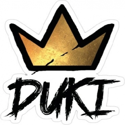 Aplicacion estampada duki(6.5*8) x 6 uni