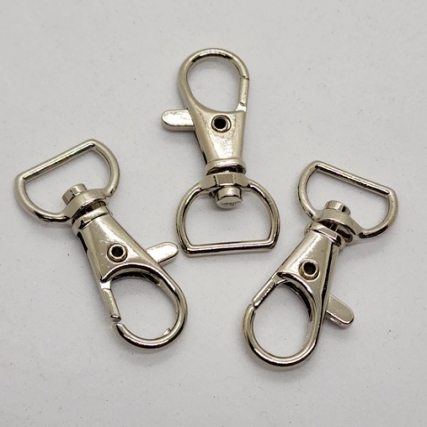 Mosqueton llavero niquel 4cm p/13mm x 50