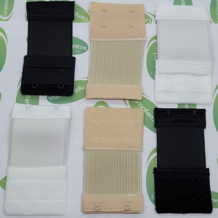 Prolongador corpiÑo c/elastico 40mm x 6u