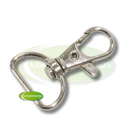 Mosqueton llavero p/38 x 10 unid