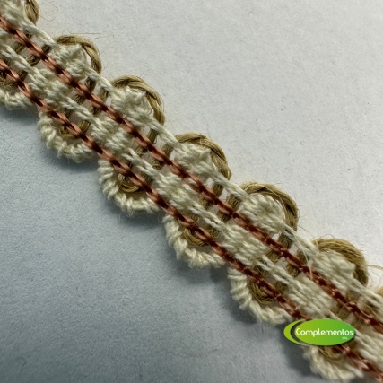 Galon milanes 1 cm x 25 mts