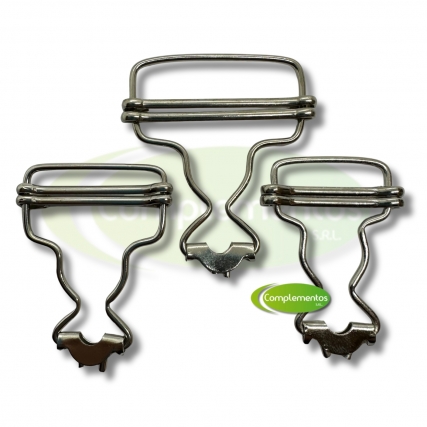 Hebilla jardinera c/traba p/30 x 20 unid