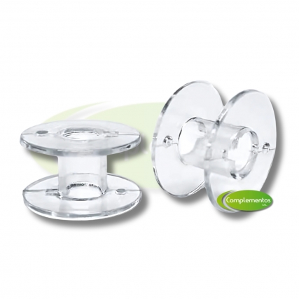 Carretel maq. plast transp. alto x 50 u