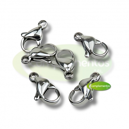 Mosqueton p/cadena 12 mm x 100 unid