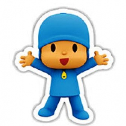 Aplicac estamp  pers. niÑo curioso x 6 u