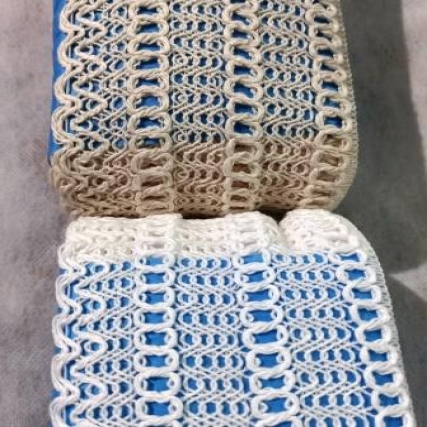 Puntilla algodon 10 cm x 12 mts